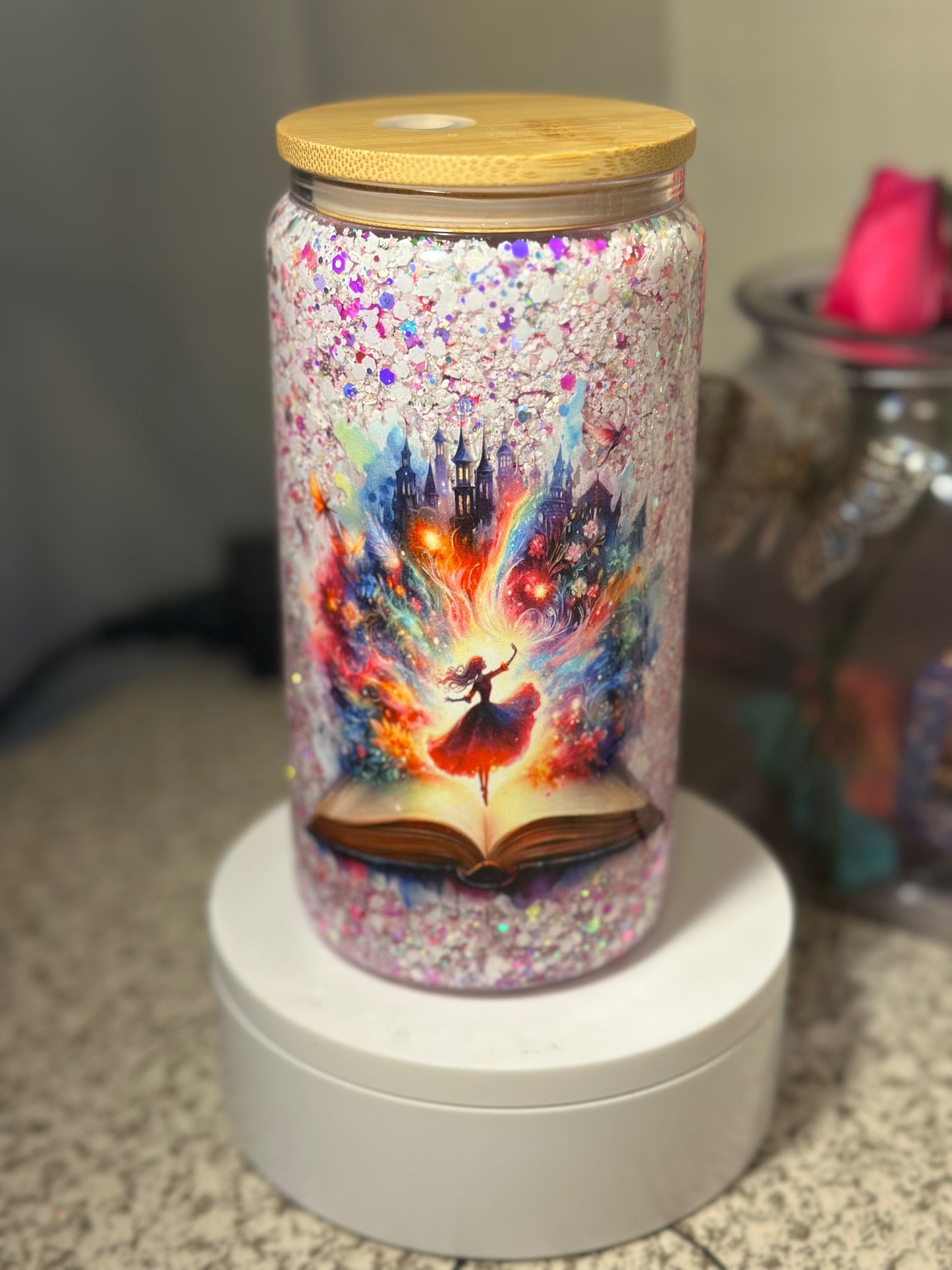Imagination Book Snow globe