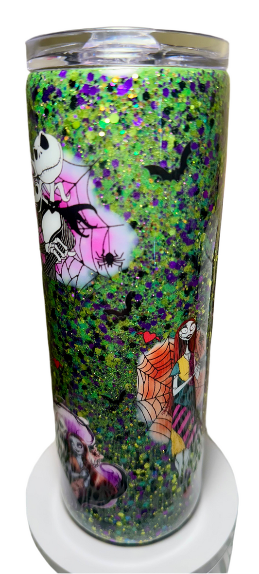 Halloween Jack N Sally NBC tumbler