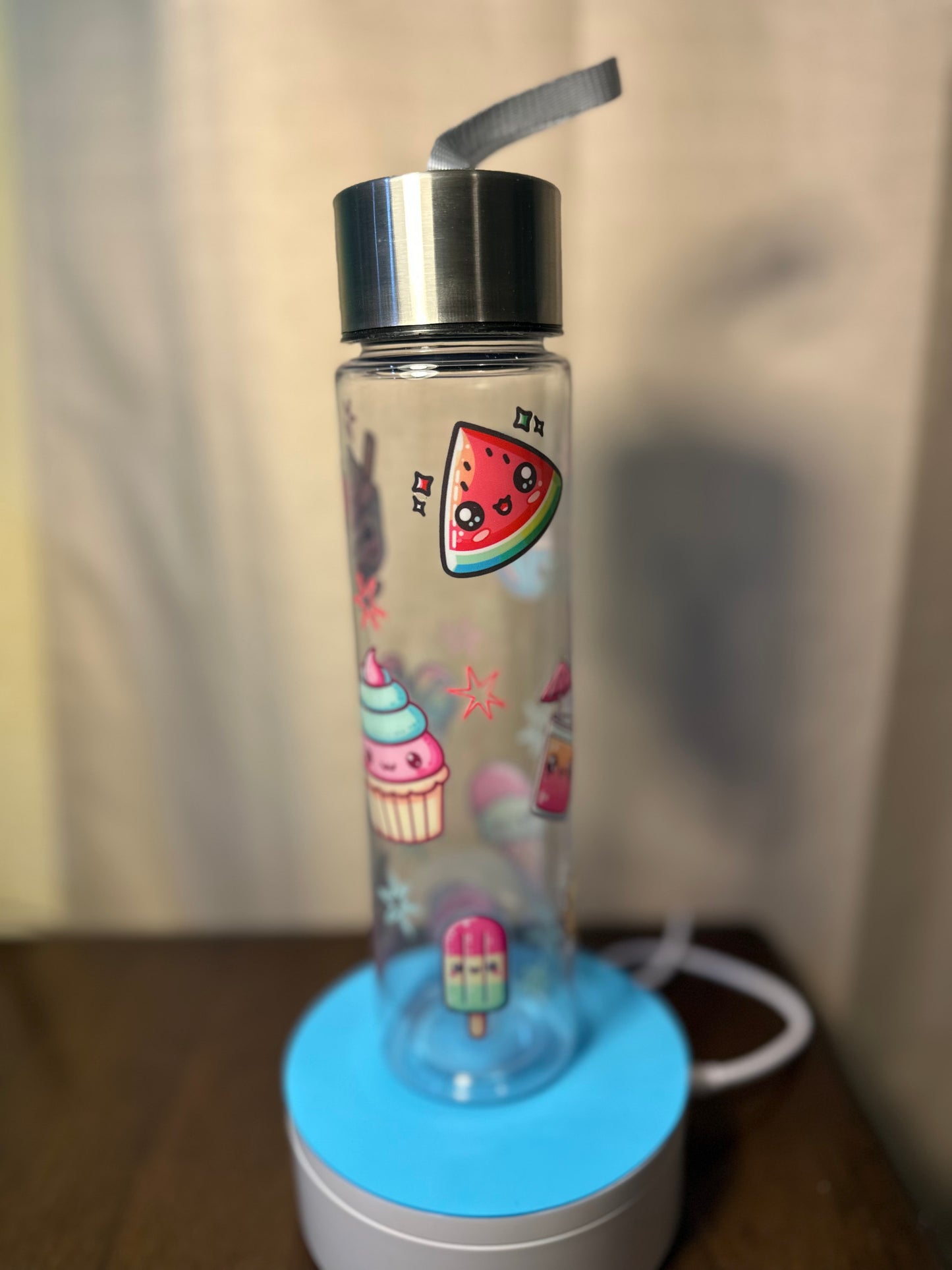 Summer vibes water bottle