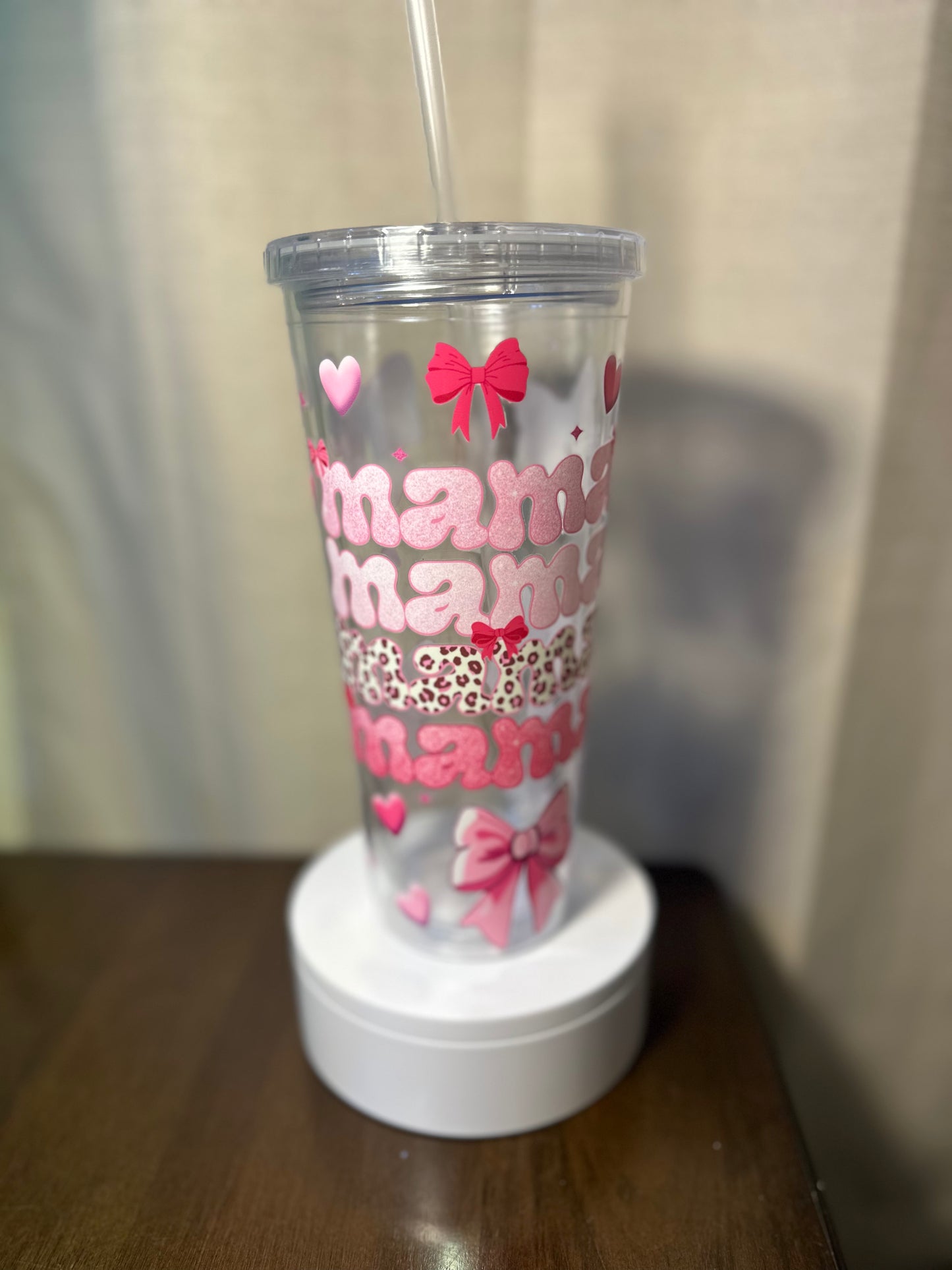 "Mama" Plastic Tumbler